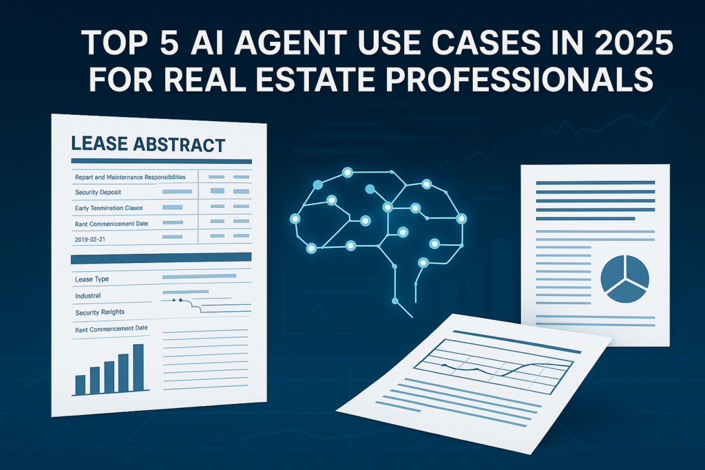 Top 5 AI Agent Use Cases in 2025 for Real Estate Professionals